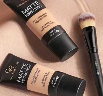 ТОНАЛЬНЫЙ ТОНАЛЬНЫЙ ТОНАЛЬНЫЙ ТОНАЛЬНЫЙ МАТОВЫЙ СОВЕРШЕНСТВО GOLDEN ROSE SPF15 N4