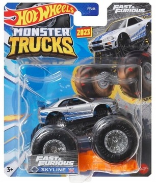 Hot Wheels HNM76 Monster Trucks Szybcy i wściekli Skyline