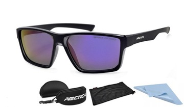 OKULARY ARCTICA S-335 POLARYZACJA LUSTRZANE + ETUI