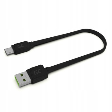 KABGC03 GREENCELL KABGC03 GCmatte USB-C Flat cab GREEN CELL KABGC03