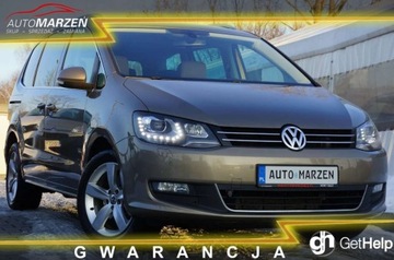 Volkswagen Sharan II Van 2.0 TDI-CR BMT 140KM 2014 Volkswagen Sharan 2.0 TDI CR 140 KM, 4x4, 7osob, Webasto, Biksenon, Hak, G, zdjęcie 1