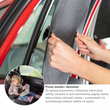 REER TravelKid Sun Автомобильный солнцезащитный козырек 2 шт. для присосок