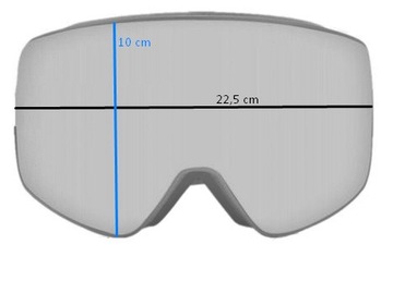 ARCTICA G-104FP Gogle Na OKULARY KOREKCYJNE fotochrom 1-3 + polaryzacja