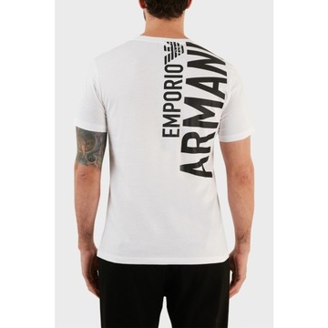 EMPORIO ARMANI efektowny męski t-shirt koszulka XL