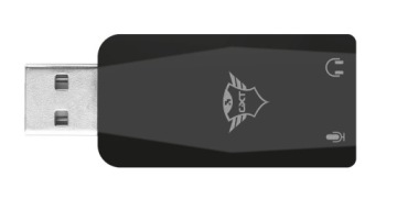 Игровой и потоковый микрофон Trust GXT 212 с USB-адаптером