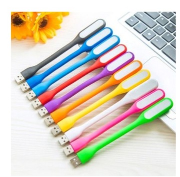 LAMPKA SILIKONOWA USB DO LAPTOPA LED MOCNA KOLORY
