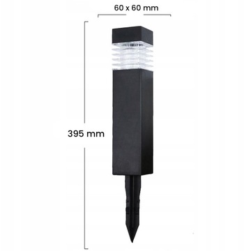 Садовая лампа СВЕТОДИОДНАЯ СОЛНЕЧНАЯ НАЗЕМНАЯ ЛАМПА САДОВЫЙ СТОЛБ