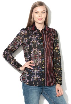 DESIGUAL CAM LEILA koszula w kwiaty r.L PH35 8