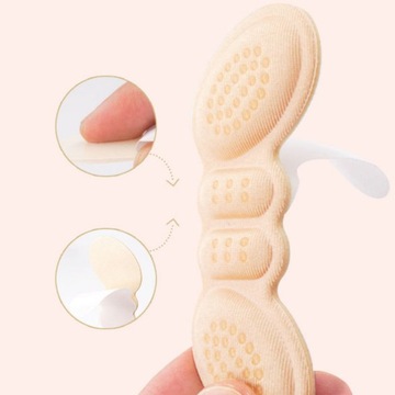 WKLEJANE ZAPIĘTKI DO ZA DUŻYCH BUTÓW PIANKOWE OCHRONNE WKŁADKI NA OBTARCIA