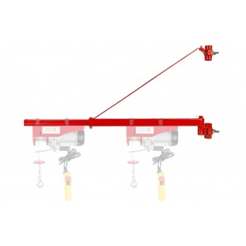 РУЧНАЯ РАМА ЭЛЕКТРИЧЕСКАЯ ПОВОРОТНАЯ ЛЕБЕДКА 1,1М