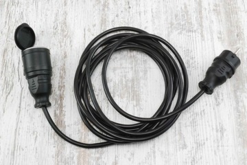 2P+Z IP44 Резиновая заглушка NOVA, черная