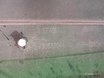 БАМПЕР ПЕРЕДНИЙ FIAT 500 ABARTH LIFT 15- 735633044