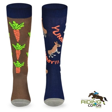 Морковь с Осликом, модные носки для лошадей
