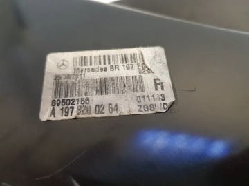 SVĚTLO ZADNÍ PRAVÁ MERCEDES SLS W197 A1978200264