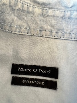 Рубашка льняная Marc O'Polo S синяя / 2528n