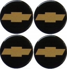 CHEVROLET 55mm EMBLEMATY NAKLEJKI NA KOLPAKI FELGI