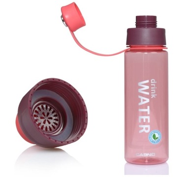 Bidon na Wodę Butelka 1000ml BPA Free Tritan CASNO Ustnik Uchwyt Sitko