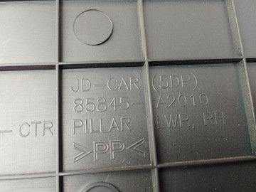 OSŁONA SŁUPKA ŚRODKOWEGO DOLNA PRAWA KIA CEED II