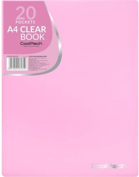 COOLPACK PASTEL TECZKA BOOK 20 KOSZULEK RÓŻOWA