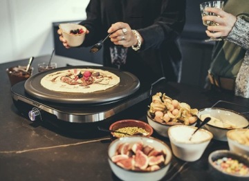 Блинница 38 см Сковорода для жарки блинов