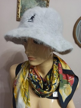 KANGOL kapelusz z ANGORY Z LOGO roz XL-56-58