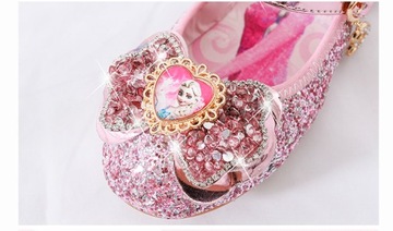 ICE SHOES БАЛЕТНЫЕ ТУФЛИ САНДАЛИИ ТАПОЧКИ ПРИНЦЕССЫ НАРЯД ЭЛЬЗЫ ЭЛЬЗА Р.