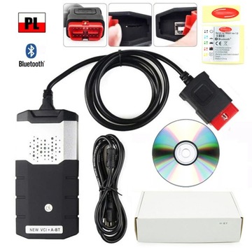 DELPHI DS150E INTERFEJS DIAGNOSTYCZNY SAMOCHODOWY BT PL 2023 PRO+