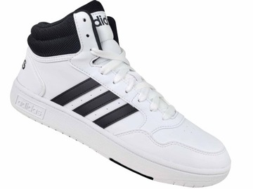 ADIDAS HOOPS 3.0 MID DAMSKIE FORUM IG3715 BUTY TRAMPKI WYSOKIE BIAŁE