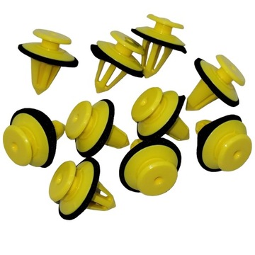 10X AUDI SEAT VW SPINKI KOŁEK WCISK TAPICERKI 7M3867299