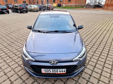 Hyundai i20 II Hatchback 5d Facelifting 1.0 T-GDi 100KM 2018 Hyundai i20 Navigacja. Kamera cofania. Serwisowany, zdjęcie 1