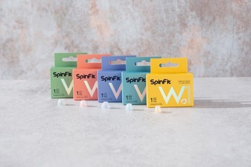SpinFit W1 – 2 Поколение 2023 года — Двухжильные накладки — Размер: M