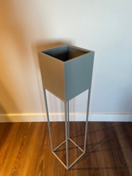 Крышка металлического цветочного горшка Loft LORIENT SILVER L87смYLD