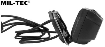 Налобный фонарь Mil-Tec 3 светодиода 80 люмен, красный и белый свет