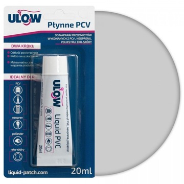 Ulow Liquid Patch - Łatka PVC do pontonu Szary