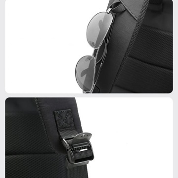 Dwukomorowy pojemny Plecak na laptopa 15,6