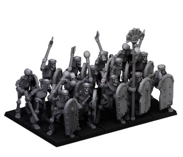 Ancient Skeletons with Melee Weapons