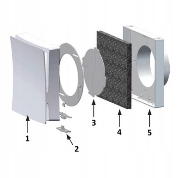 ВЕНТС ПС 102 круглый воздухоотводчик, козырек, фильтр Г3