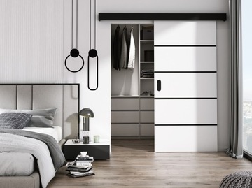 РАЗДВИЖНЫЕ ДВЕРИ КОМПЛЕКТ РАЗДВИЖНОЙ СИСТЕМЫ BLACK LINE