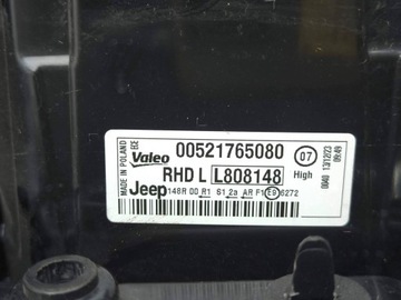 JEEP AVENGER 2024 LEVÝ STRANA SVĚTLO ZADNÍ