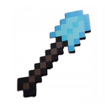 MINECRAFT DIAMENTOWA ŁOPATA ZABAWKA 45 cm