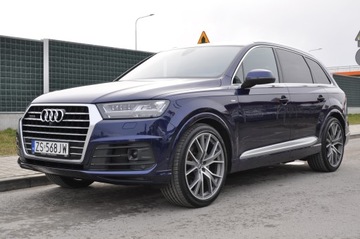 Audi Q7 II SUV 3.0 50 TDI 286KM 2018 AUDI Q7 50 TDI Quattro Tiptronic Krajowe Bezwypadkowe I Wł Oś Skrętna