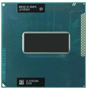 Procesor Core i7-3720QM SR0ML SR0MM 2,6 GHz 4 rdzenie 6 M 45 W Gniazdo G2 PGA988