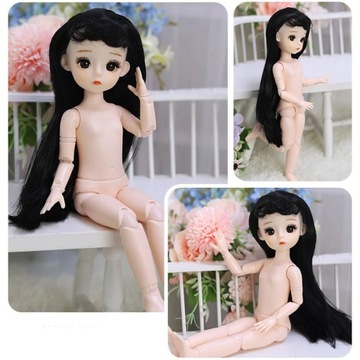 СТИЛИЗИРОВАННАЯ BJD СРЕДА АДДАМС КУКЛА 30см доставка из Польши