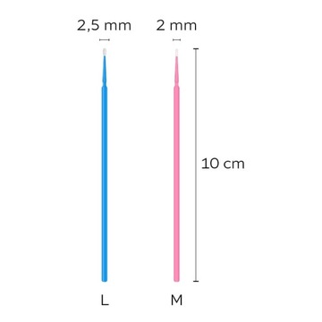 Микроаппликаторы Microbrush 100 шт BLUE-L