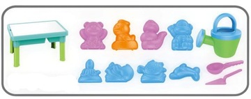 СТОЛИК ДЛЯ ВОДЫ СТОЛ-ПЕСОЧНИЦА ВЕДРО ЛЕЙКА 3В1 АКСЕССУАРЫ MATADI