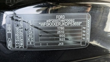 Ford B-MAX 1.0 EcoBoost 100KM 2013 Ford B-Max 1.0i 101PS OPŁACONY Klima GWARANCJA, zdjęcie 25