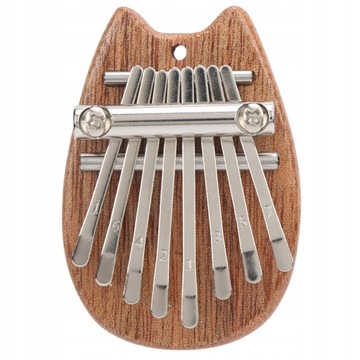 ДЕРЕВЯННЫЙ КАЛИМБА 8-КЛАВИШНЫЙ НАБОР МУЗЫКАЛЬНЫХ ИНСТРУМЕНТОВ ПОРТАТИВНОЕ ПИАНИНО