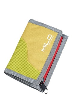 Wally lime green/red portfel Milo