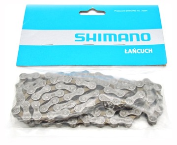 ŁAŃCUCH ROWEROWY SHIMANO CN-HG40 5/6/7/8 rzędowy 114 ogniw ACERA ALTUS