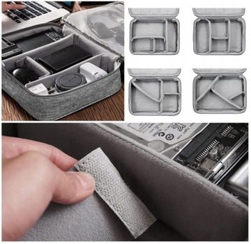 СУМКА-ОРГАНИЗАТОР ДЛЯ ПУТЕШЕСТВИЯ ДЛЯ ЗАРЯДНЫХ КАБЕЛЕЙ